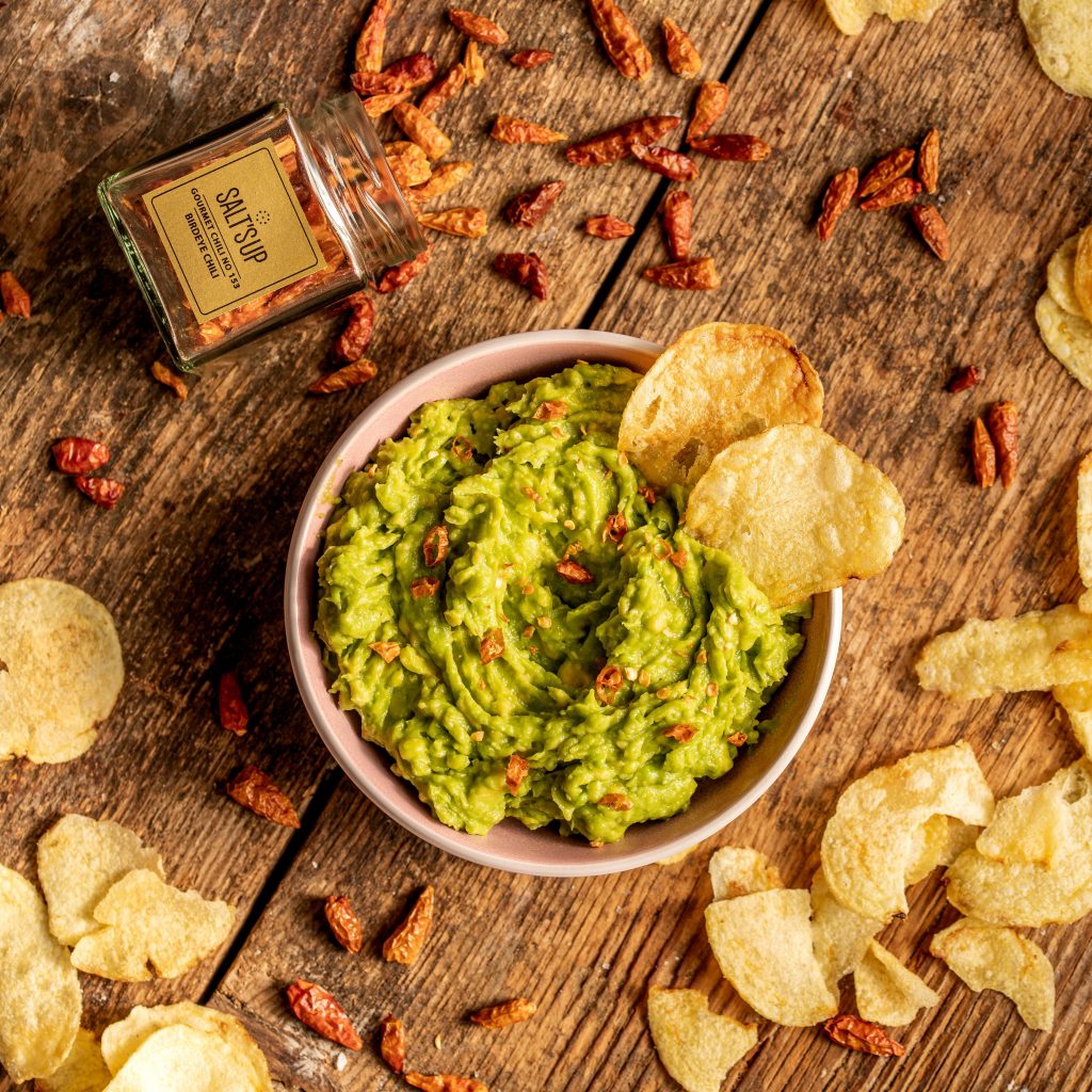 Thai chili pepper guacamole