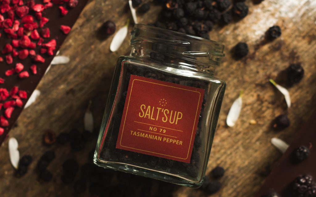 Salt'sUp Tasmanian pepper - really good pepper