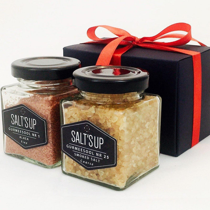 GIFT BOX OF 2 GOURMET SALT "ANGRY TIGER"