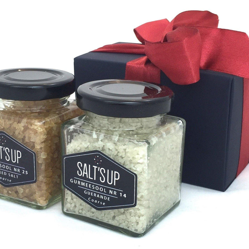 GIFT BOX OF 2 GOURMET SALT "SMOKY EYES"