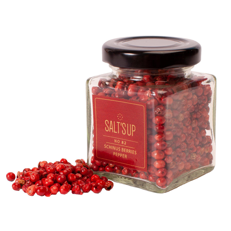 Schinusberries pepper jar